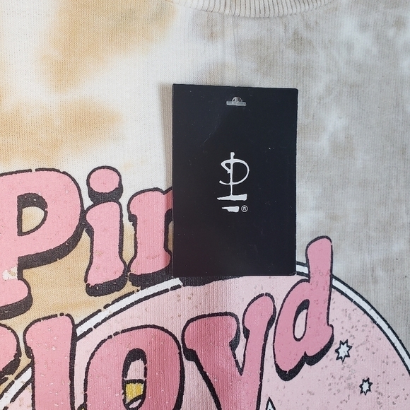 PINK FLOYD Dark Side of the Moon tie dye pullover NWT - Picture 6 of 8